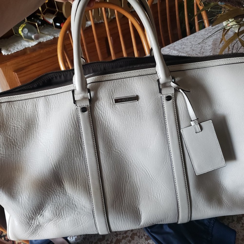 Mk Michael kors large duffle travel overnight bag purse